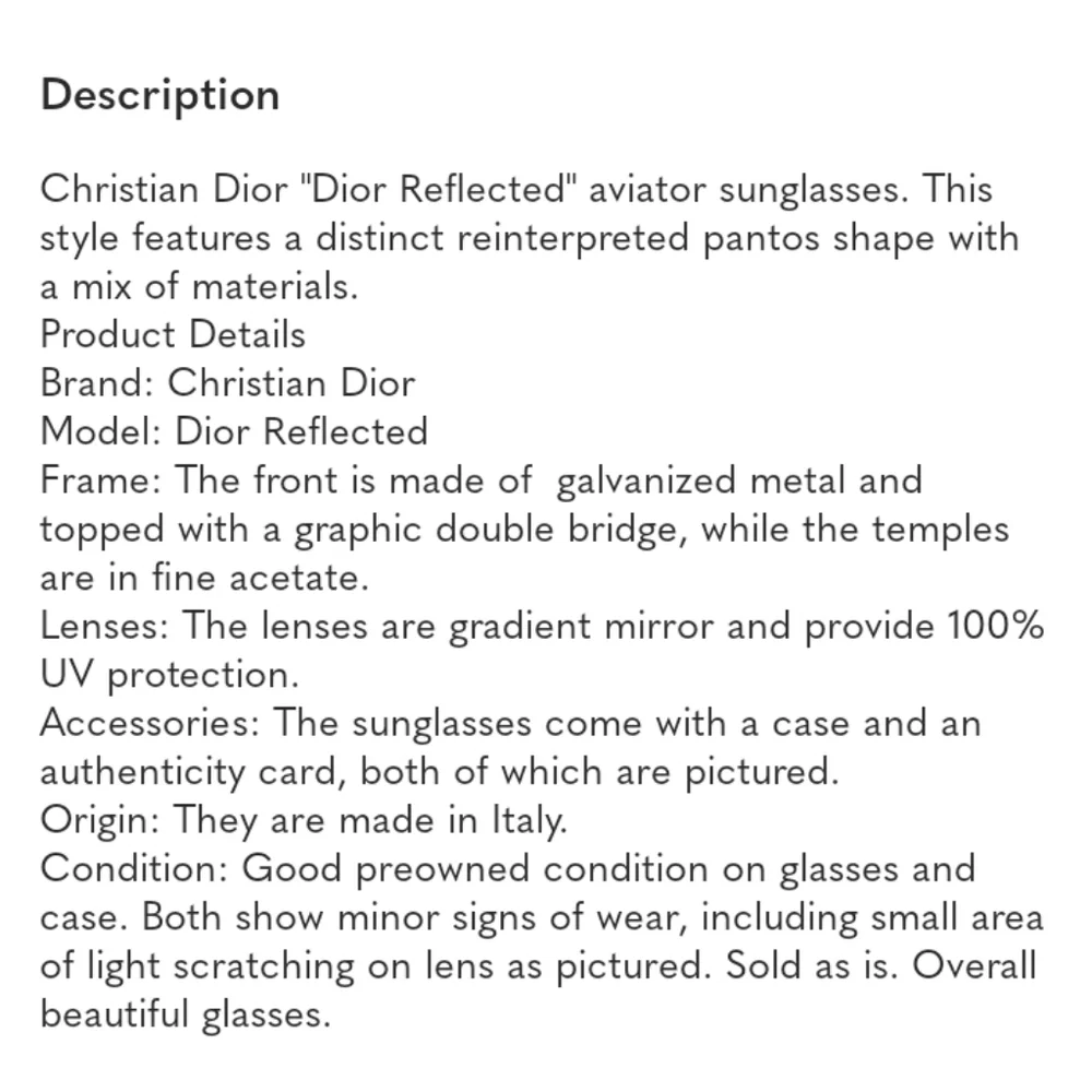 Sale - Christian Dior 